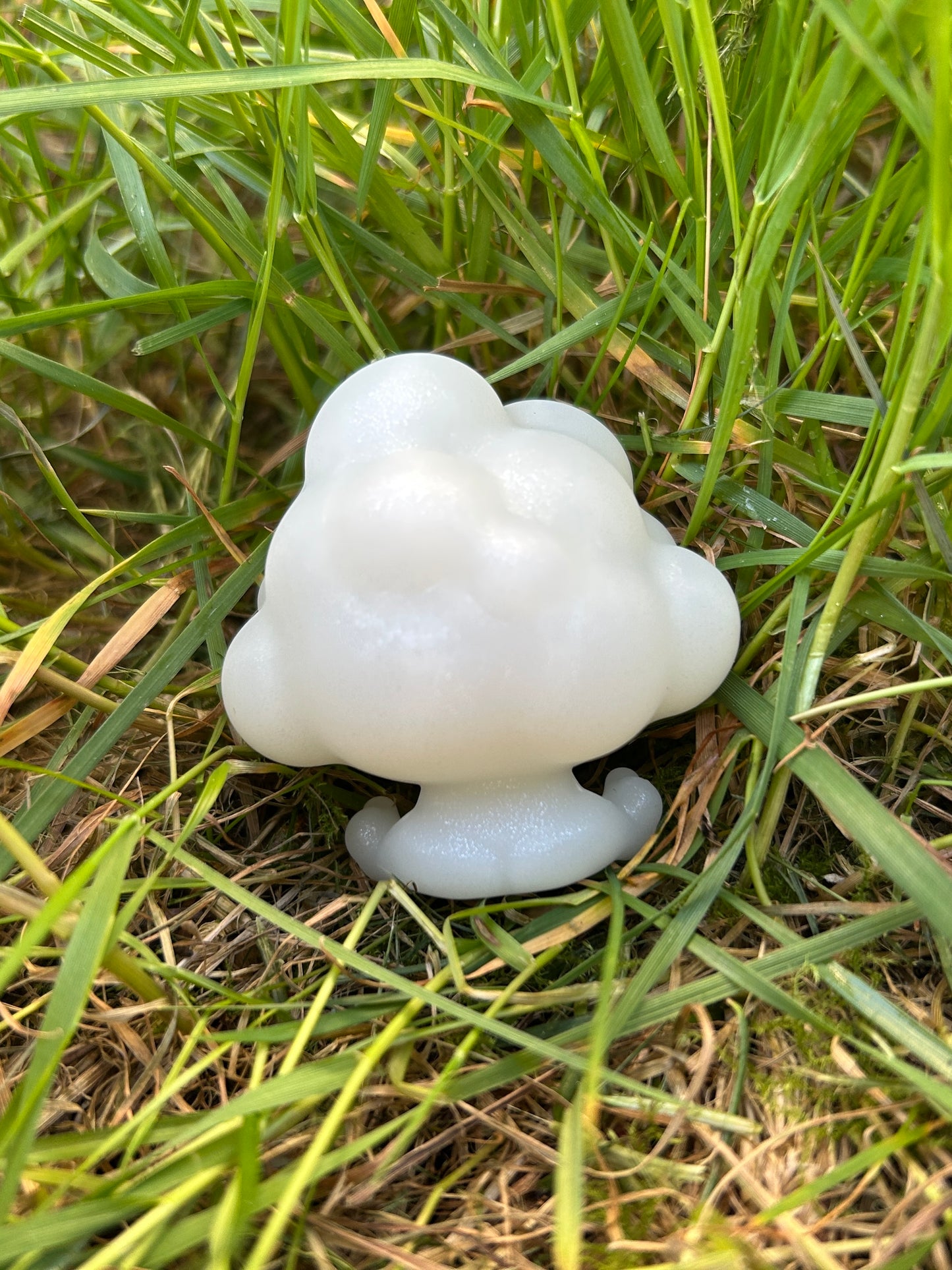 Cloud figurine back