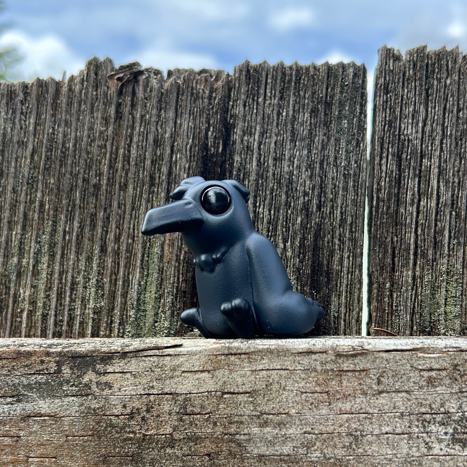 Crow figurine
