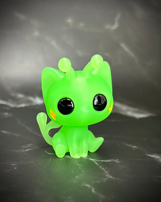 Wasabi the alien cat