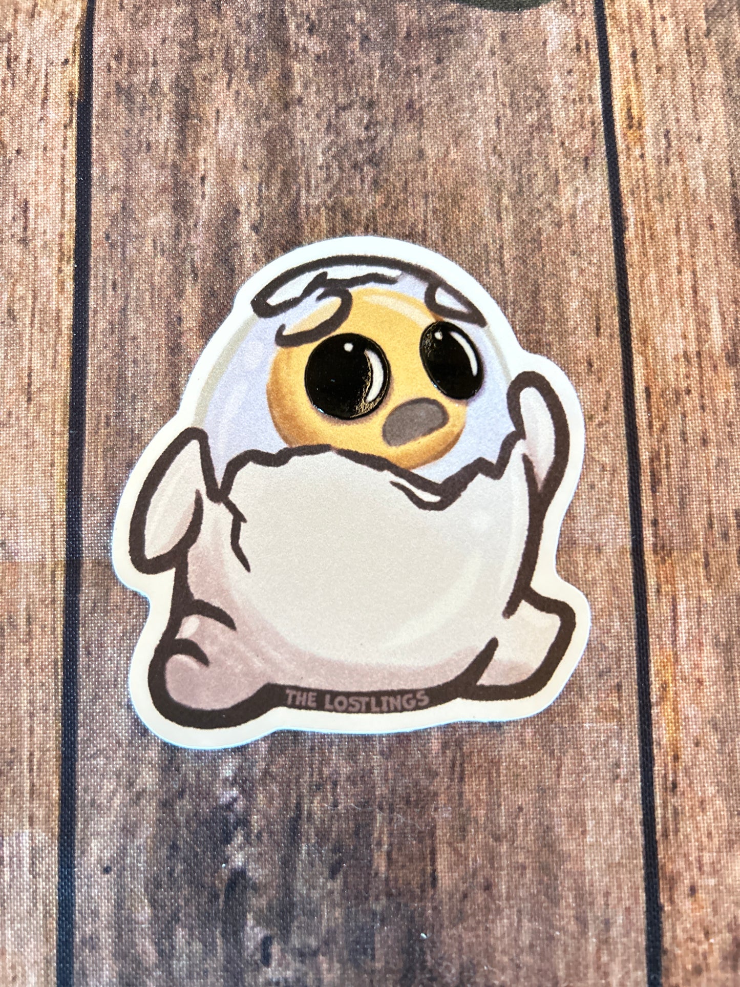 Concerned Egg Sticker