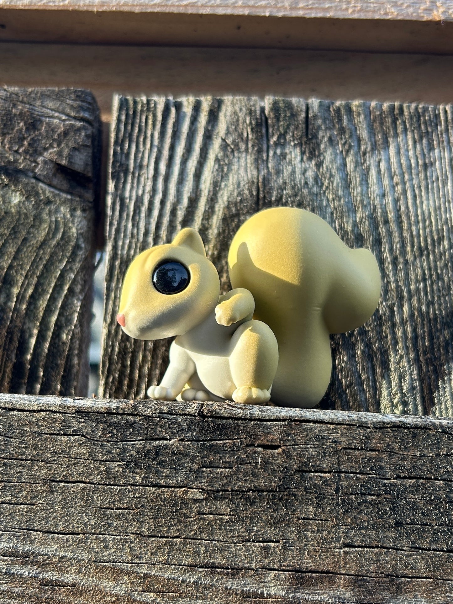 Blonde squirrel figure