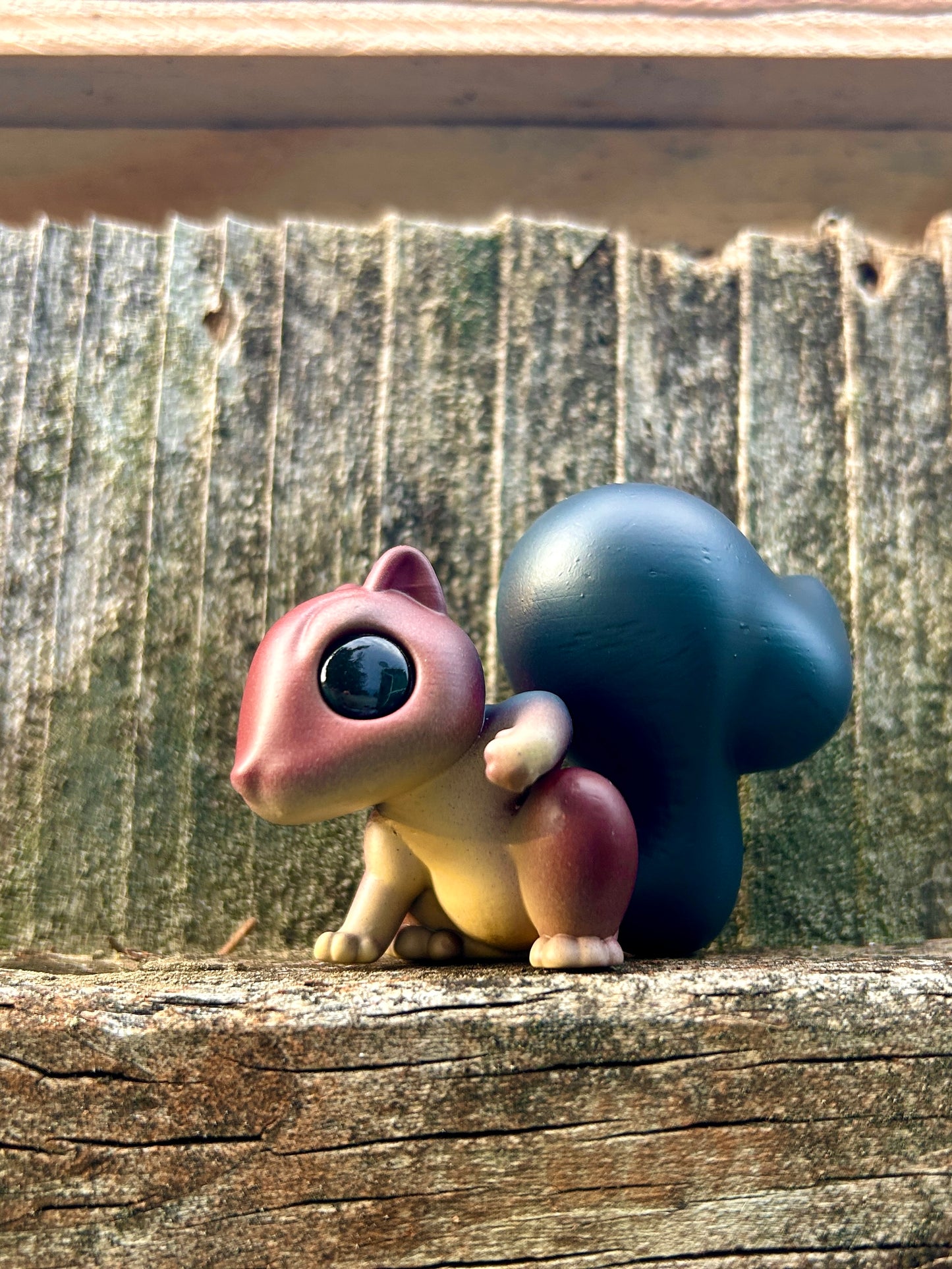Malabar (colorful) squirrel figure