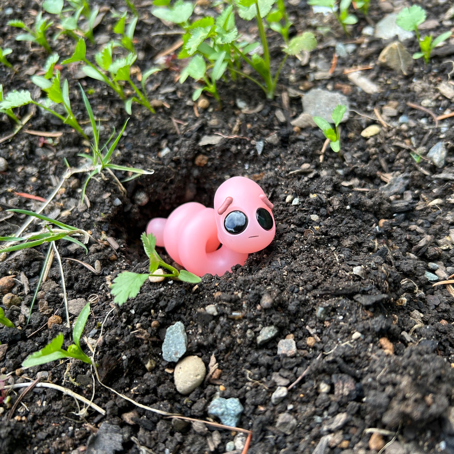 Worm figurine