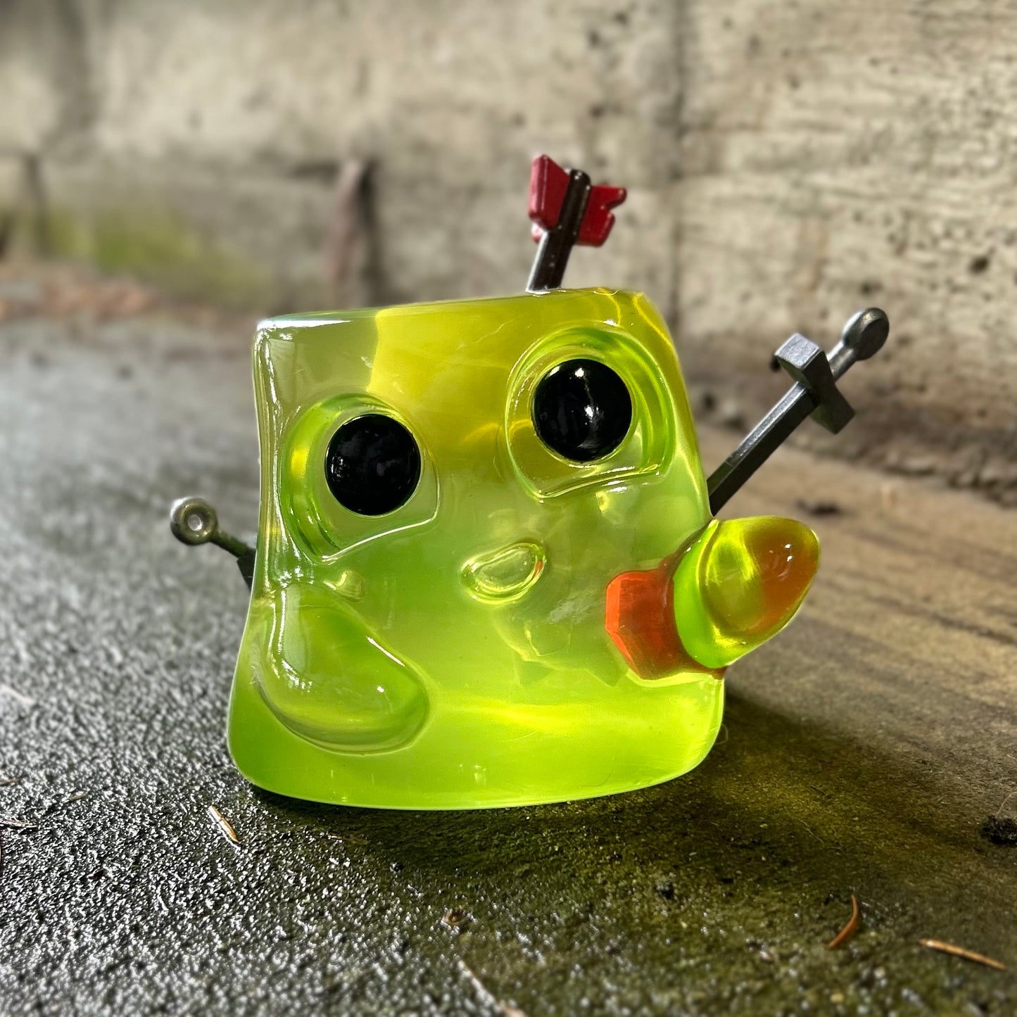 Slime creature figurine