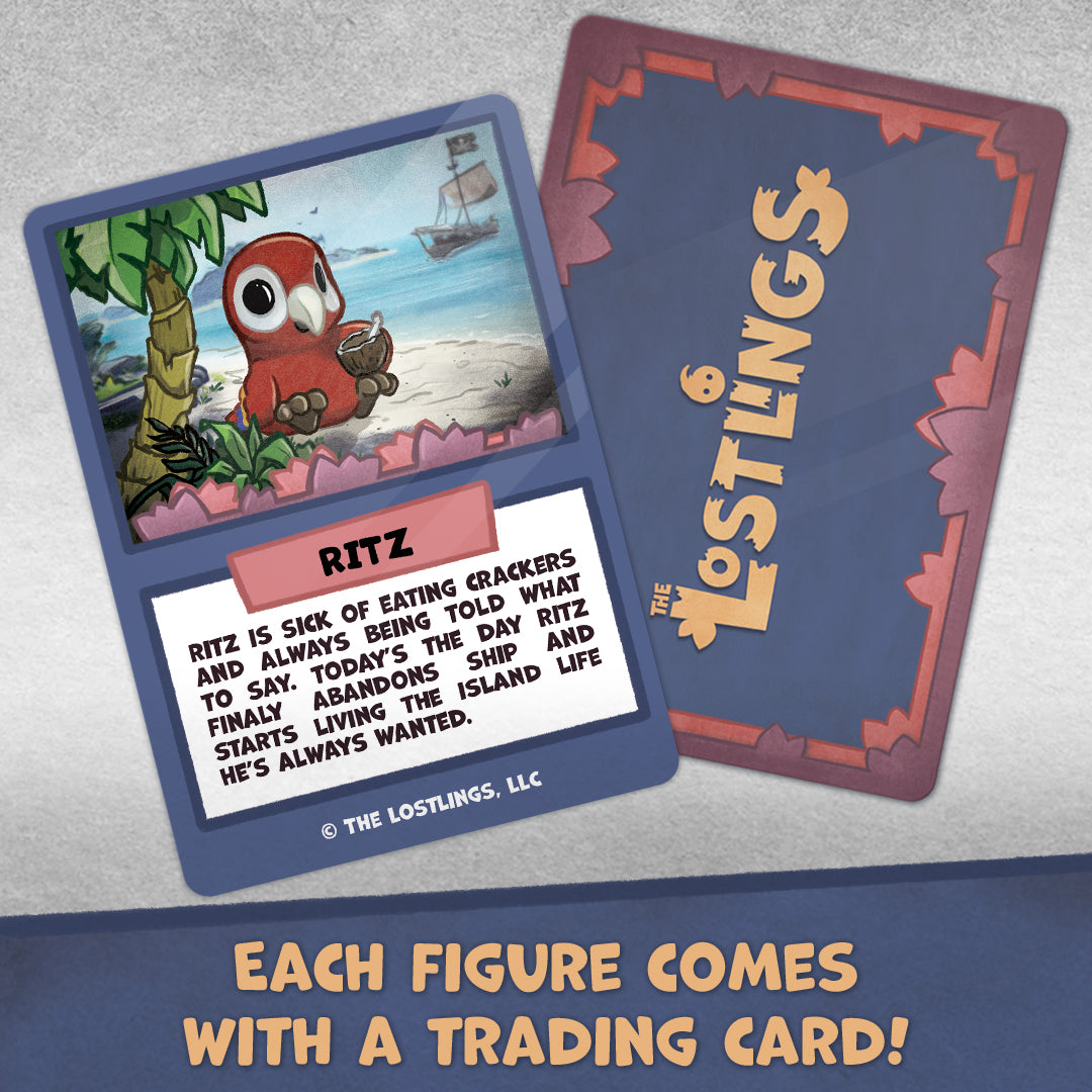 Parrot trading card