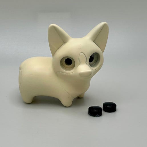 Unpainted Corgi