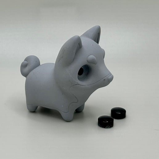 Unpainted Shiba inu