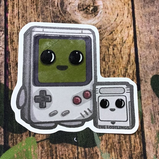 Gameboy sticker