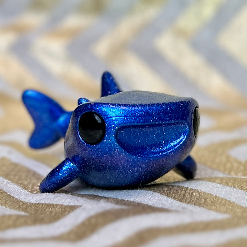 Sparkly whale shark figurine