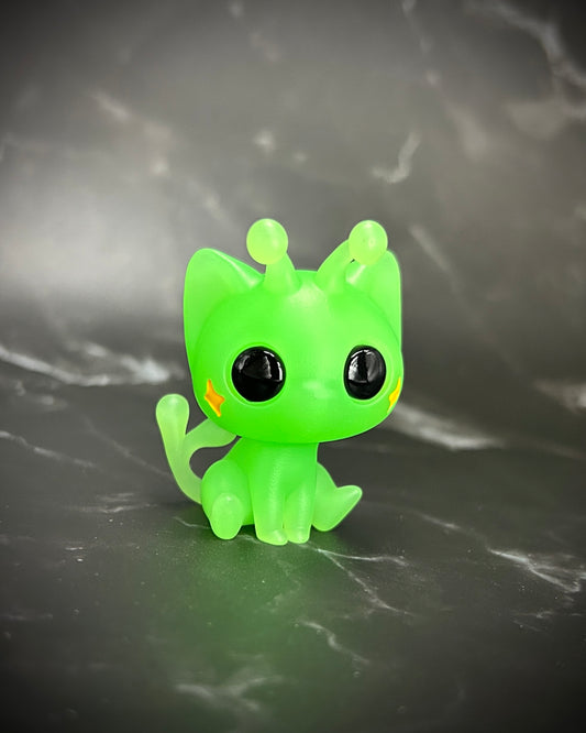 Wasabi the alien cat