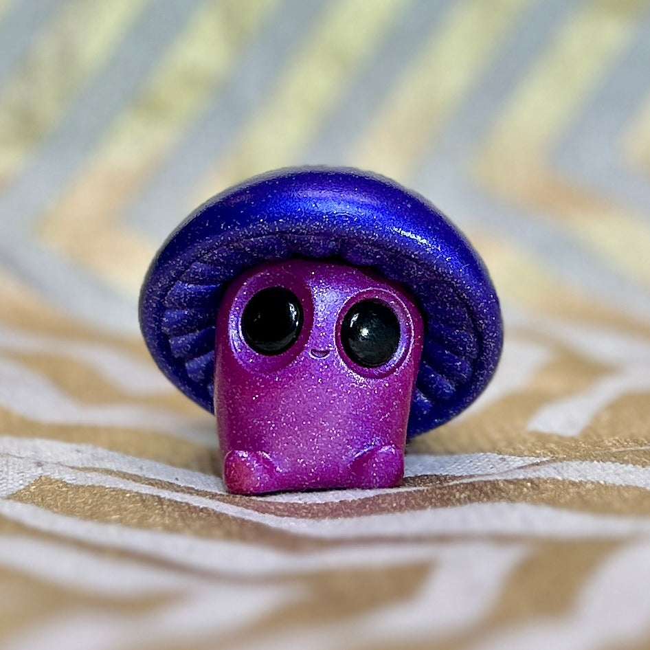 Sparkly mushroom figurine